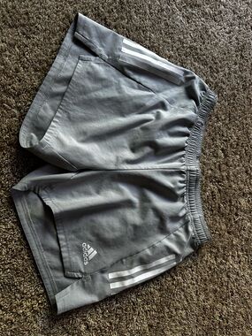Adidas Gray Athletic Shorts